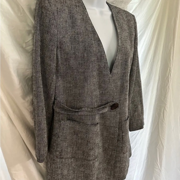Vintage Raspini Designer Career Office Blazer Jacket Made in USA  Size 5/6 - Picture 3 of 7